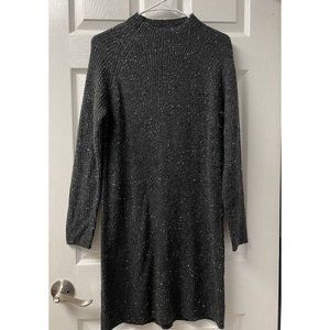 Madewell Womens Sweater Dress Wool Blend Gray Size S speckled
